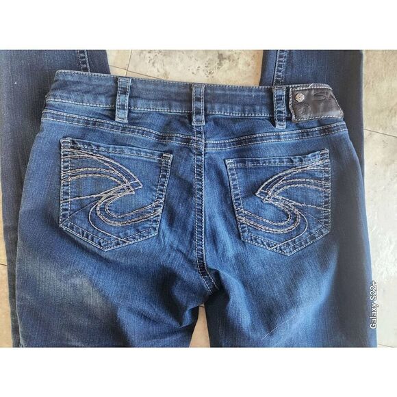 38 Silver Suki mid rise super stretch skinny jeans - Picture 4 of 9